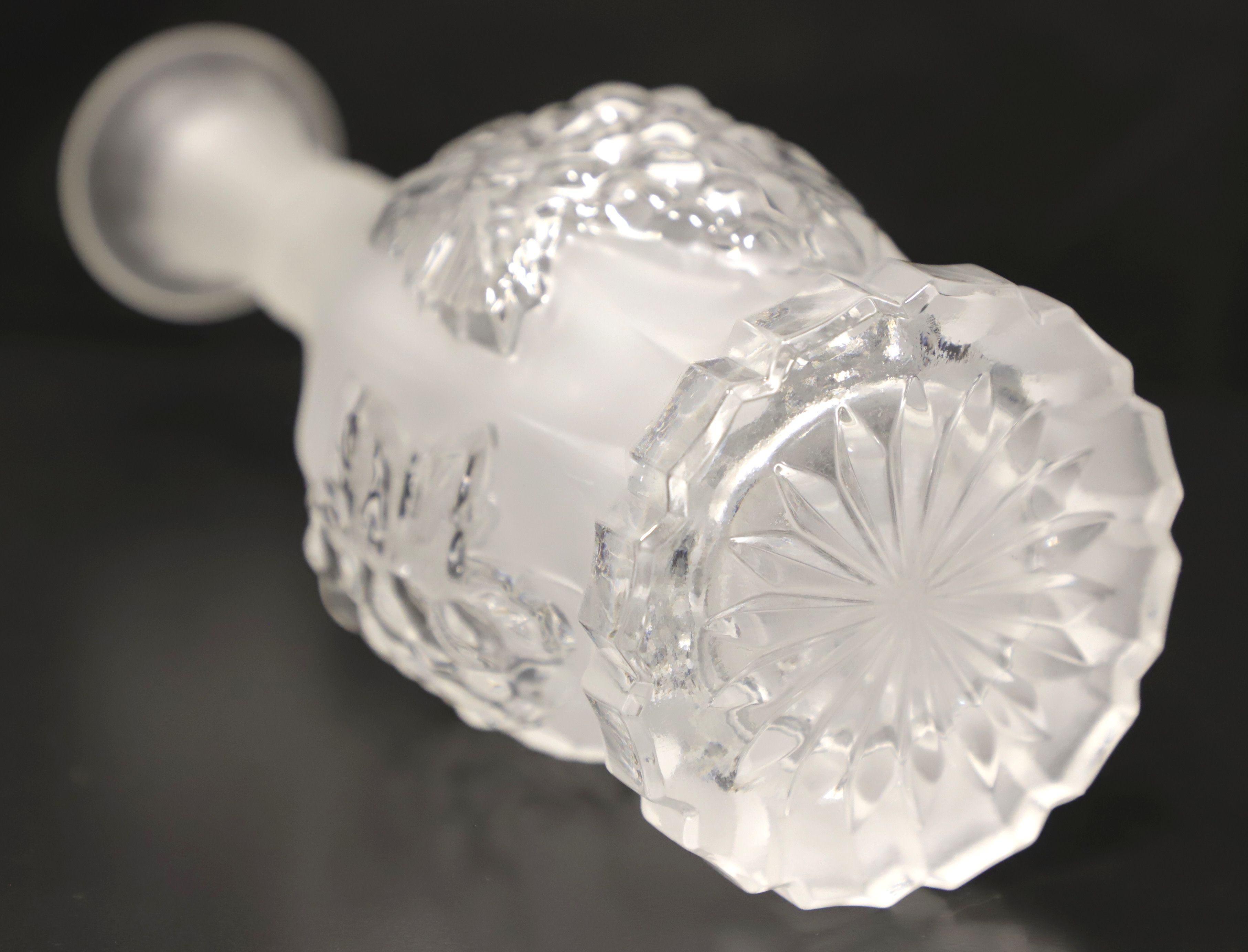 Mid 20th Century Crystal Decanter - B For Sale 4