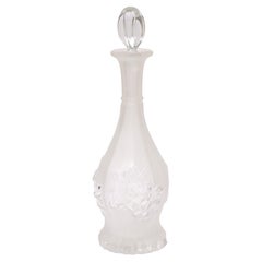 Carafe en cristal du milieu du XXe siècle - B