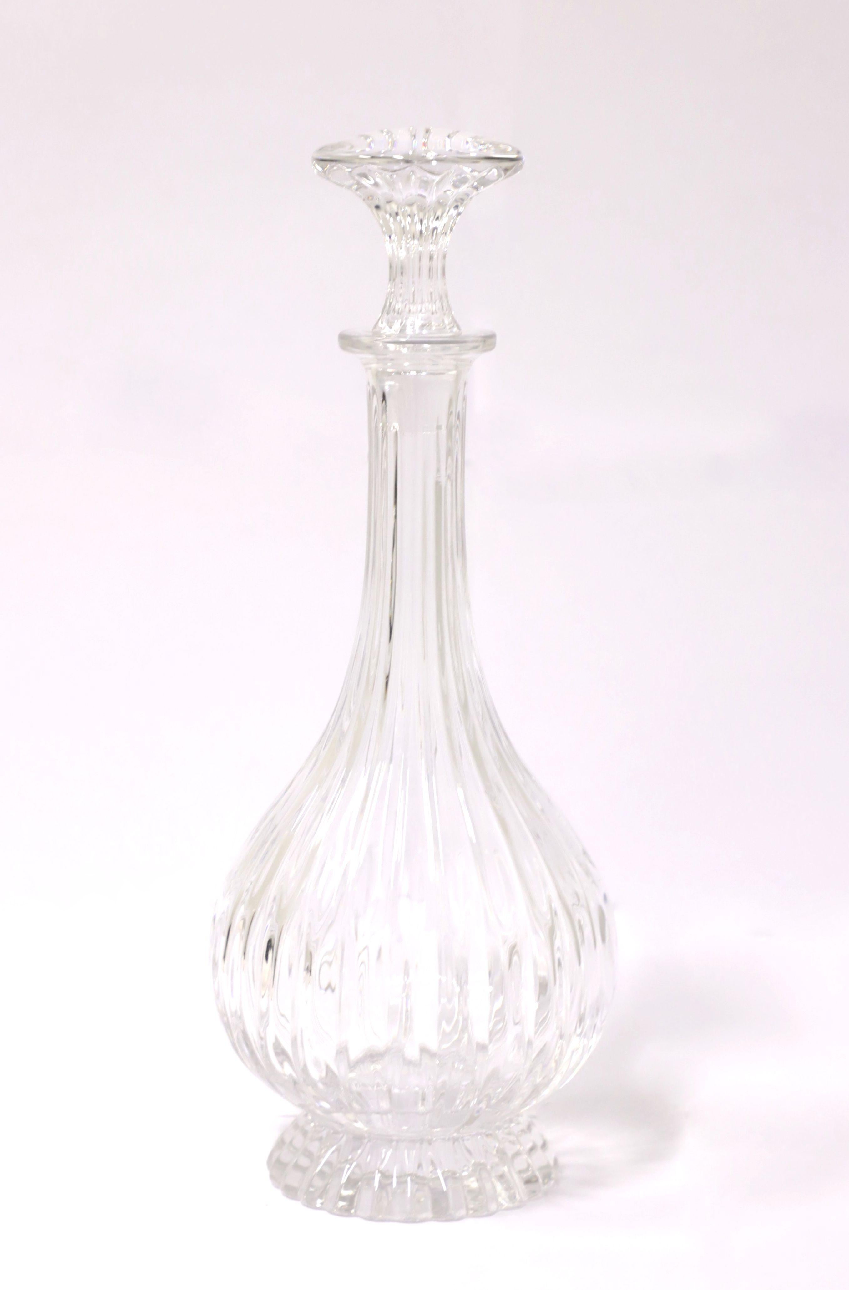 Mid 20th Century Crystal Decanter - D For Sale 5