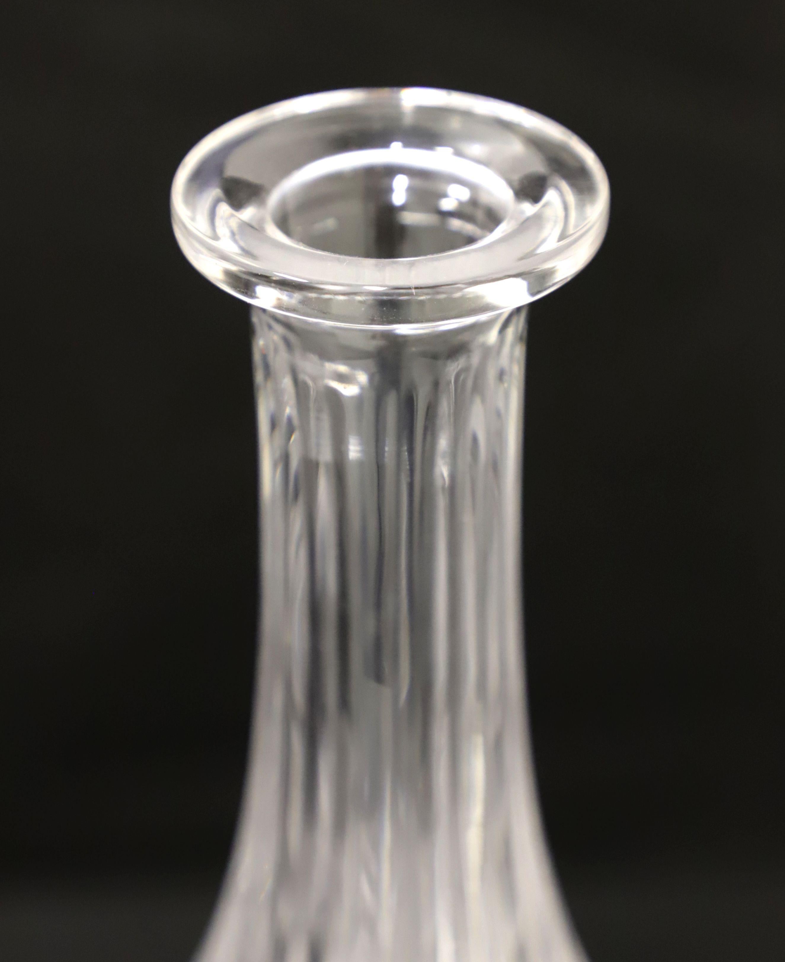 Mid 20th Century Crystal Decanter - D In Good Condition For Sale In Charlotte, NC