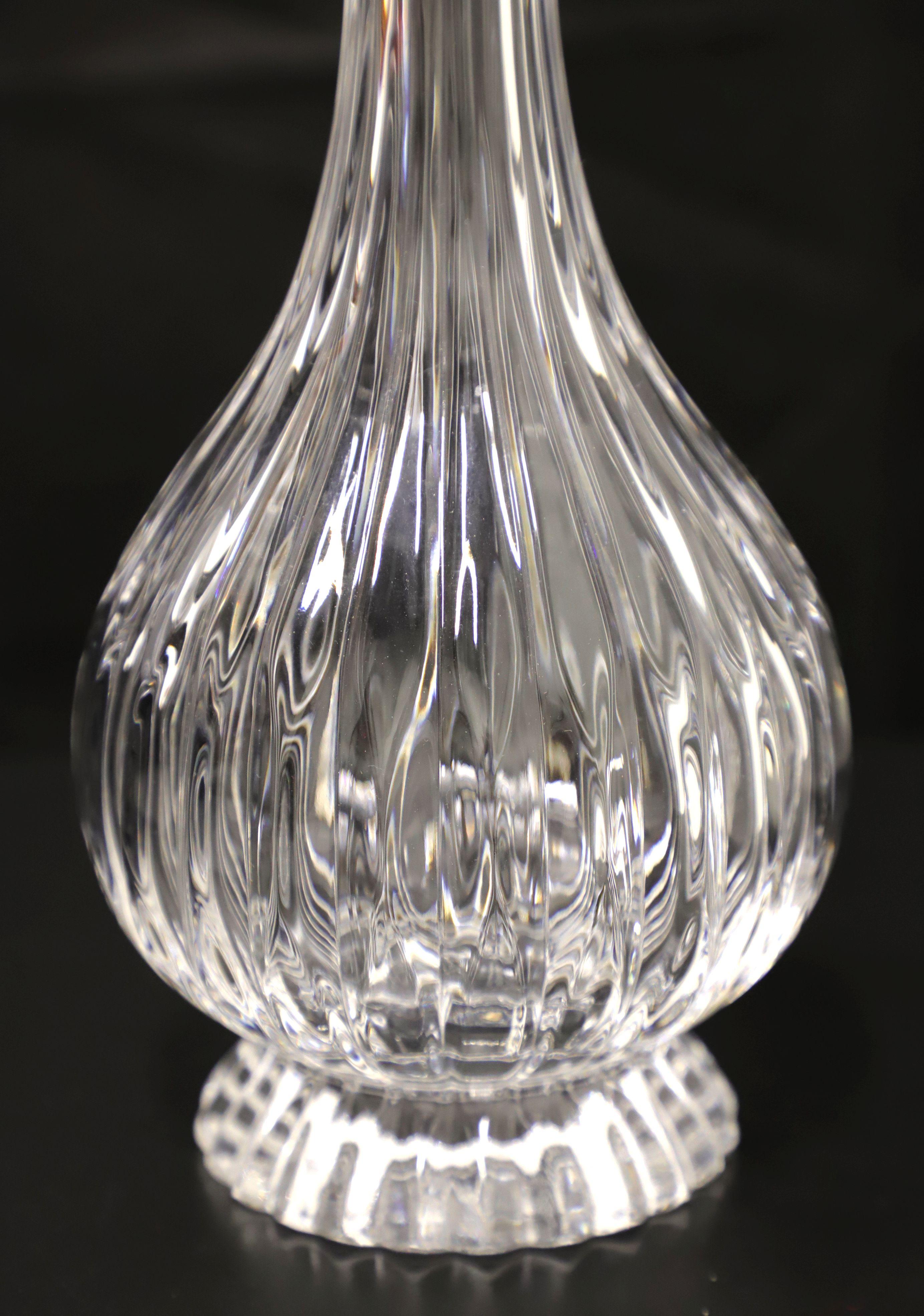 Mid 20th Century Crystal Decanter - D For Sale 1