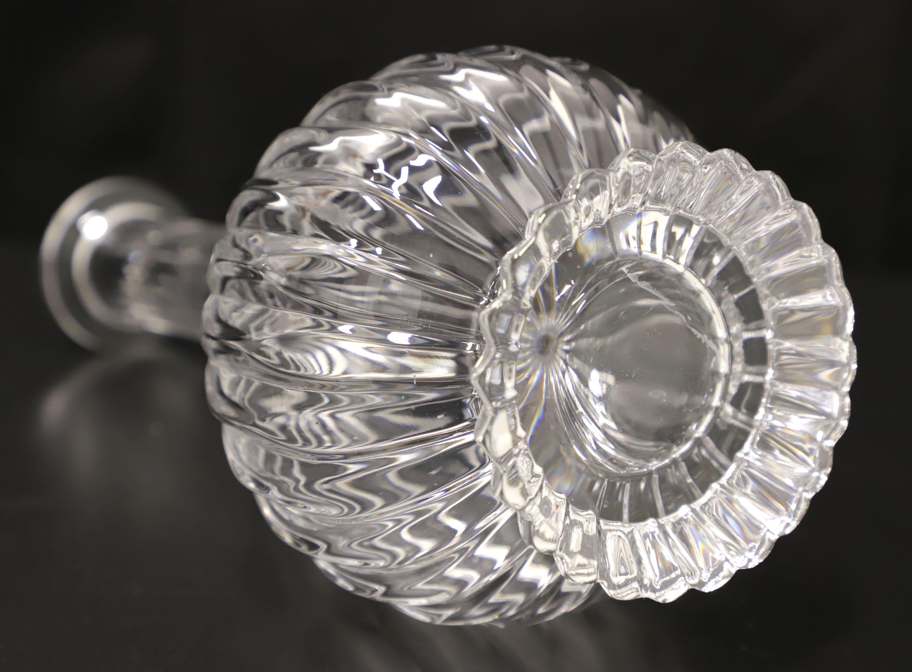 Mid 20th Century Crystal Decanter - D For Sale 3