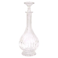 Mid 20th Century Crystal Decanter - D