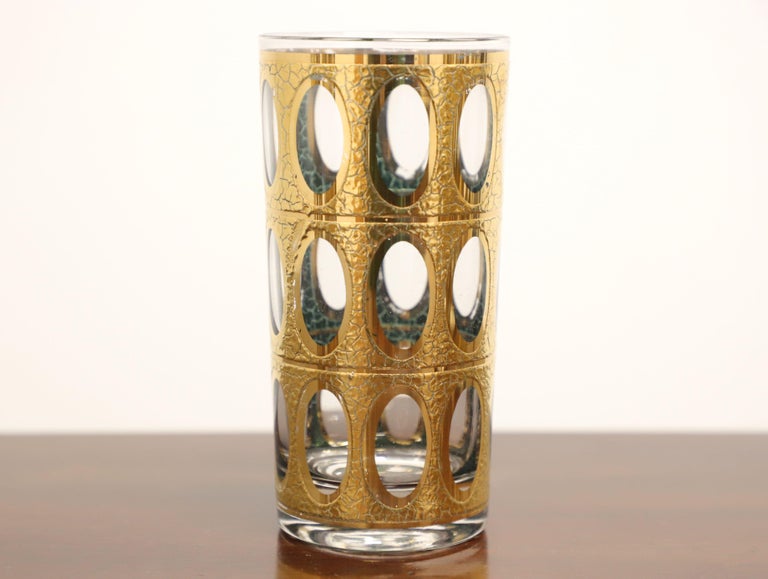 Gold & Crystal Highball Glass Set – Durham Distillery