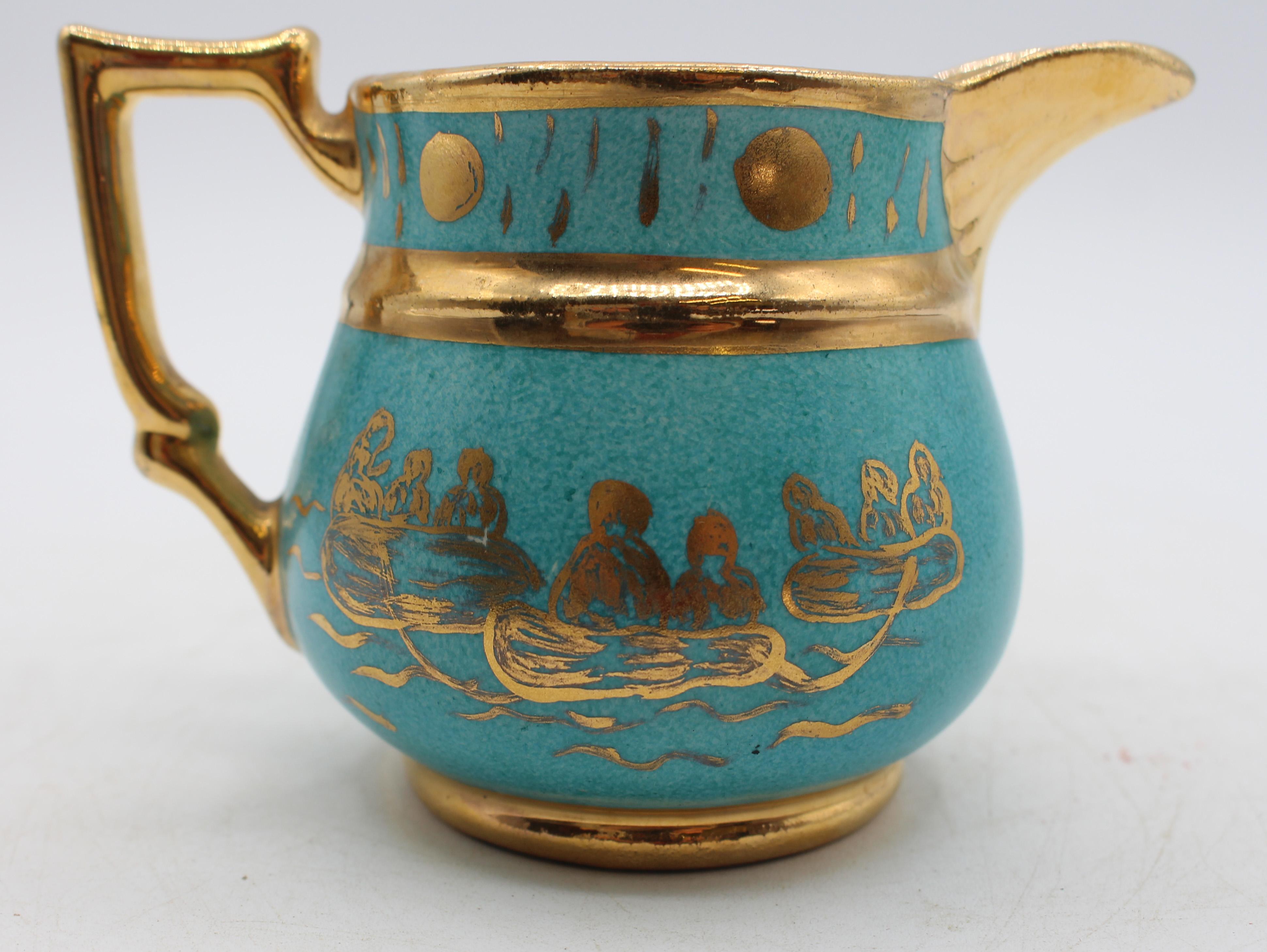 Mid-20th Century Cumbow Pottery Pitcher For Sale 2