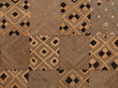 Mid-20th Century Cut-Pile Raffia Panel, Shoowa People, Kuba, D.R. Congo