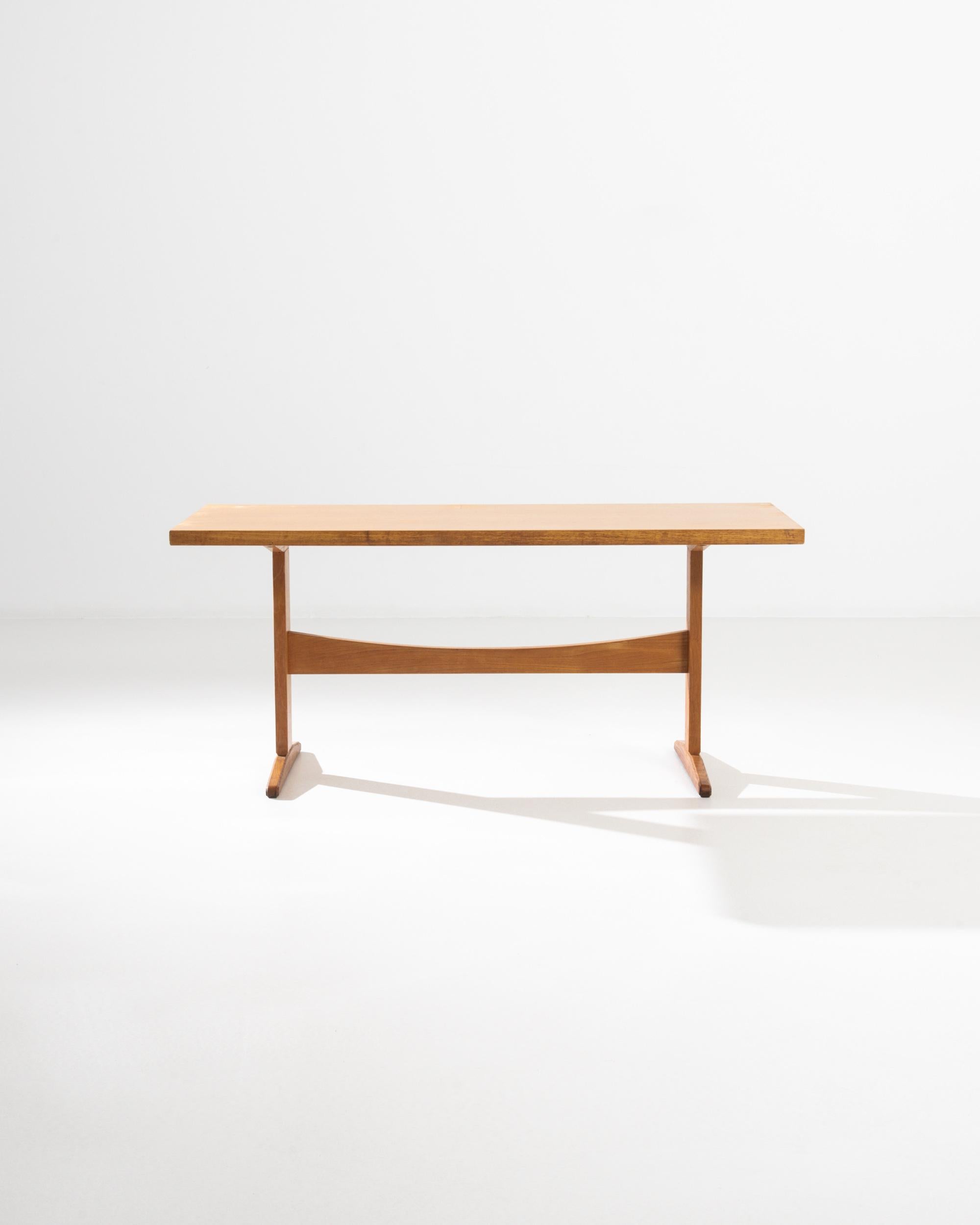 Mid-20th Century Czech Wooden Table 6