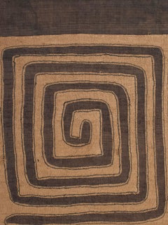 Mid-20th Century Dance Skirt Panel, Kuba, D.R.Congo