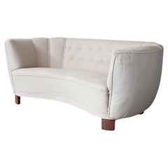 banana furniture Mid 20th Century, Danish Banana Sofa