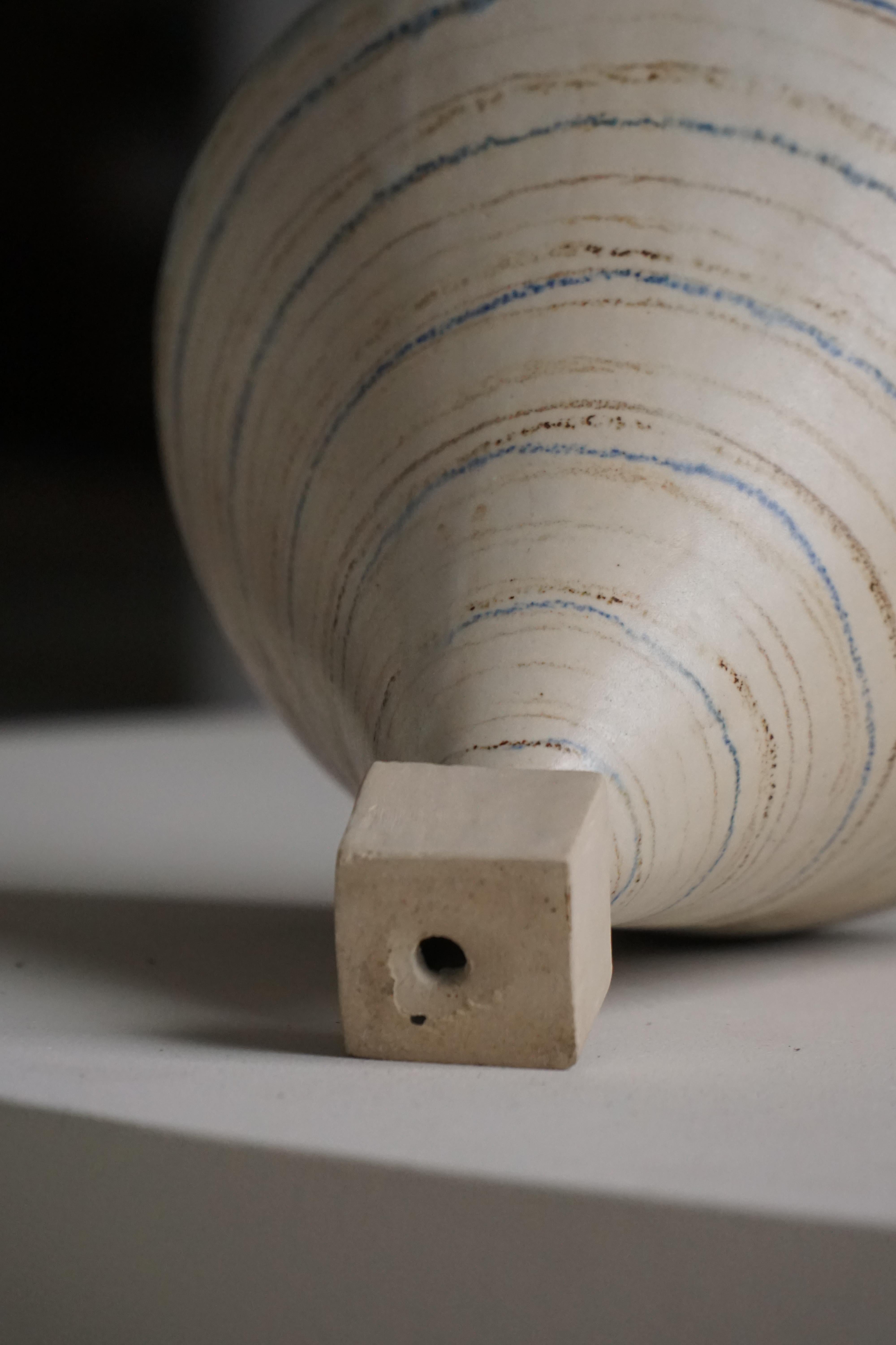 Danese Vaso decorativo danese in gres della metà del XX secolo, anni '60 in vendita