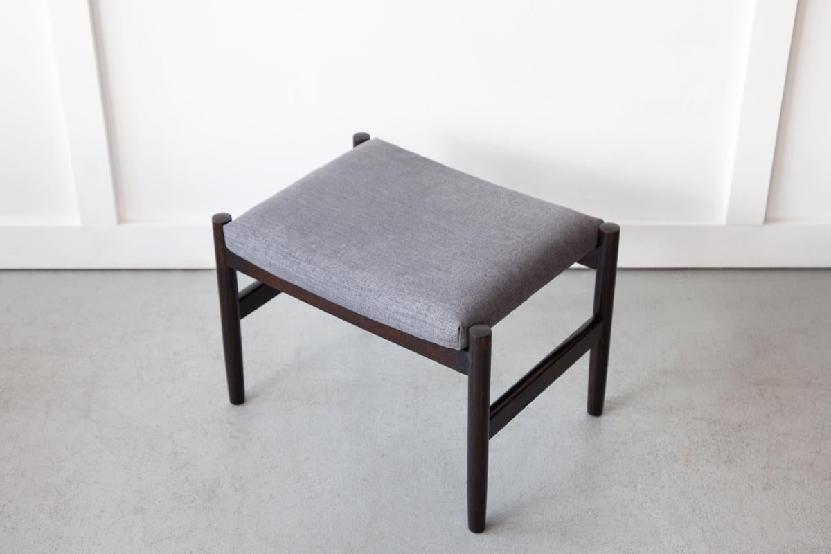 Mid-Century Modern Mid 20th Century, Danish Footstool by Hugo Frandsen For Sale