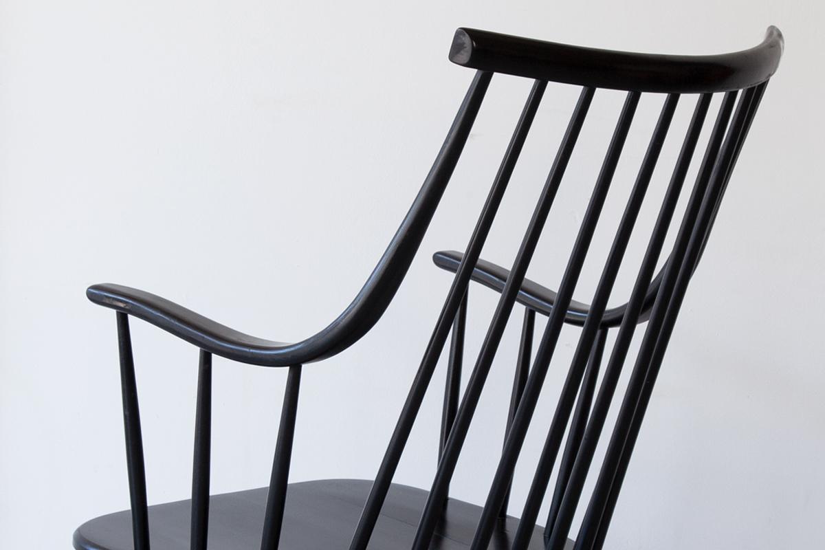 Mid 20th Century, Danish Grandessa Rocking Chair by Lena Larsson for Nesto 1