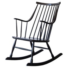 Mid 20th Century, Danish Grandessa Rocking Chair by Lena Larsson for Nesto