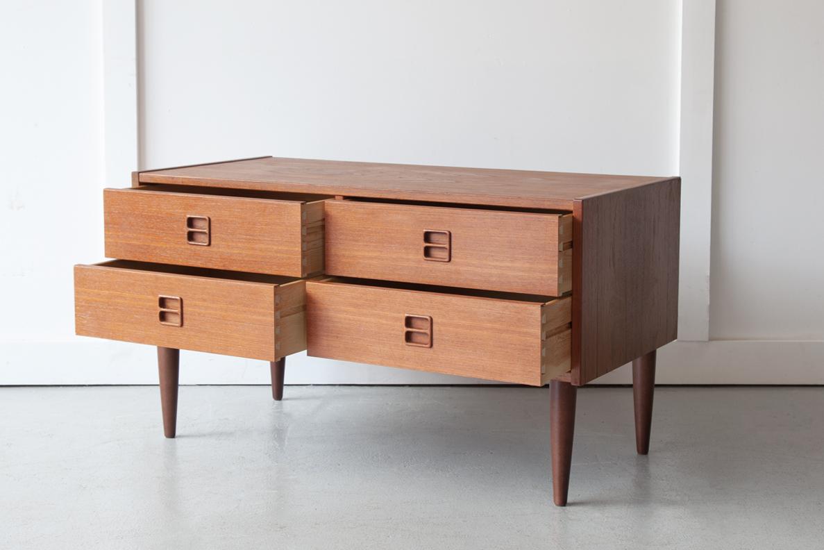 Mid-20th Century, Danish, Low Chest of Drawers In Good Condition In Bristol, GB