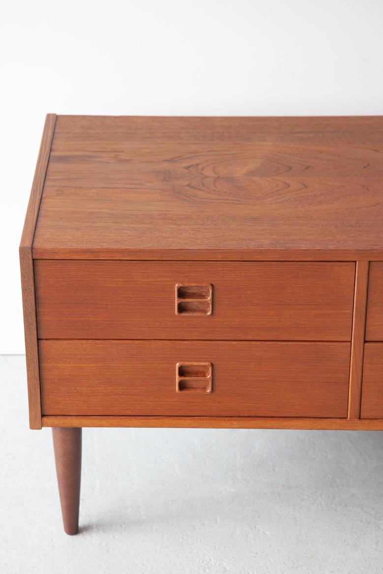 Mid-20th Century, Danish, Low Chest of Drawers 2