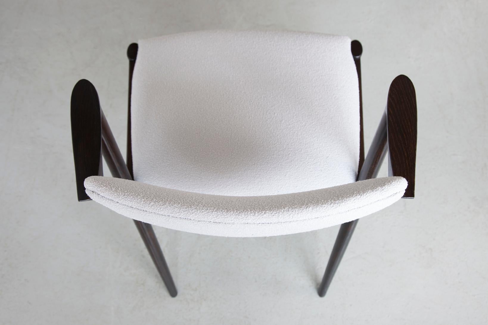 Mid-20th Century, Danish, Model 42 Dining Chair by Kai Kristiansen, 2 Available For Sale 8