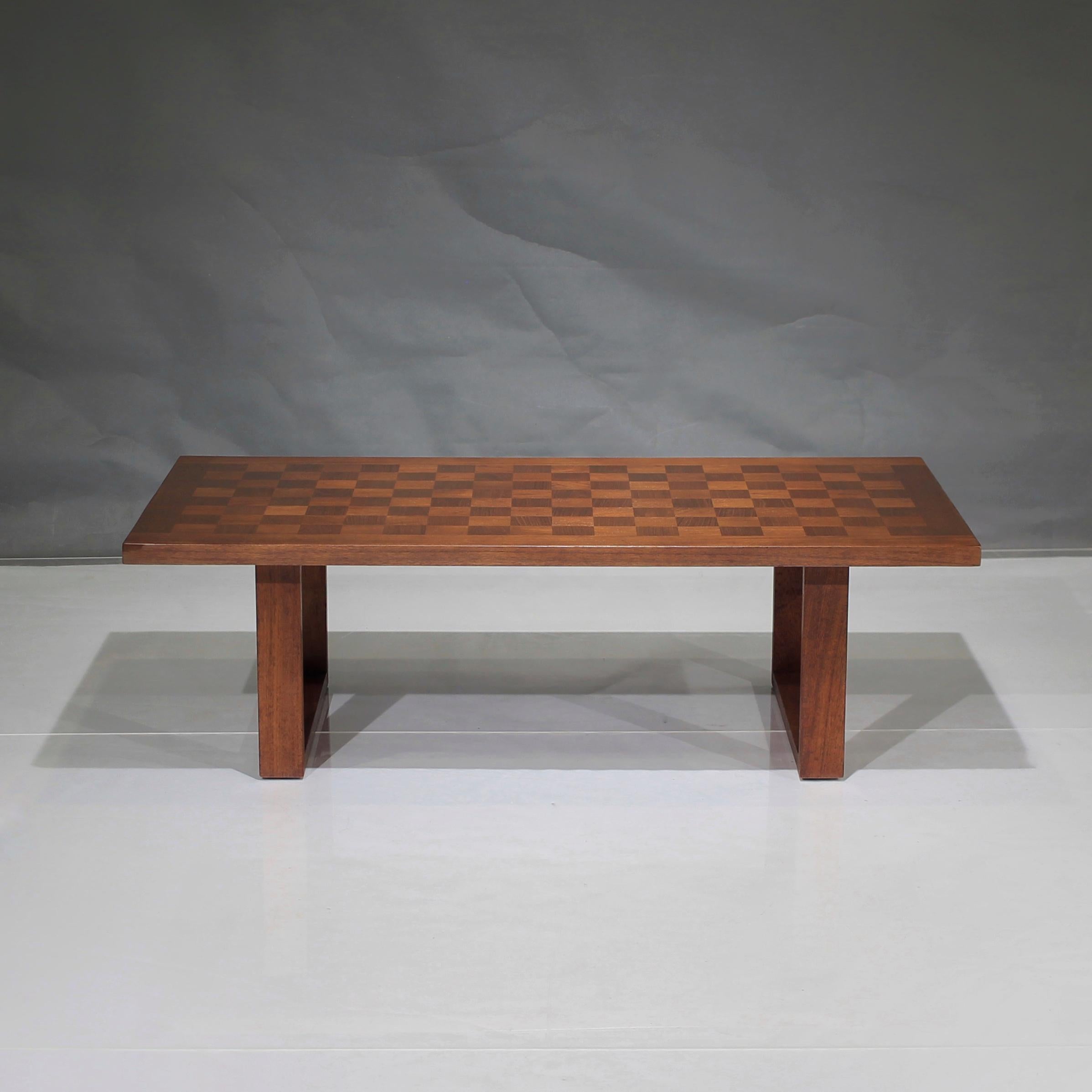 20th Century Mid Century Danish Modern Coffee Table by Poul Cadovius for Cado