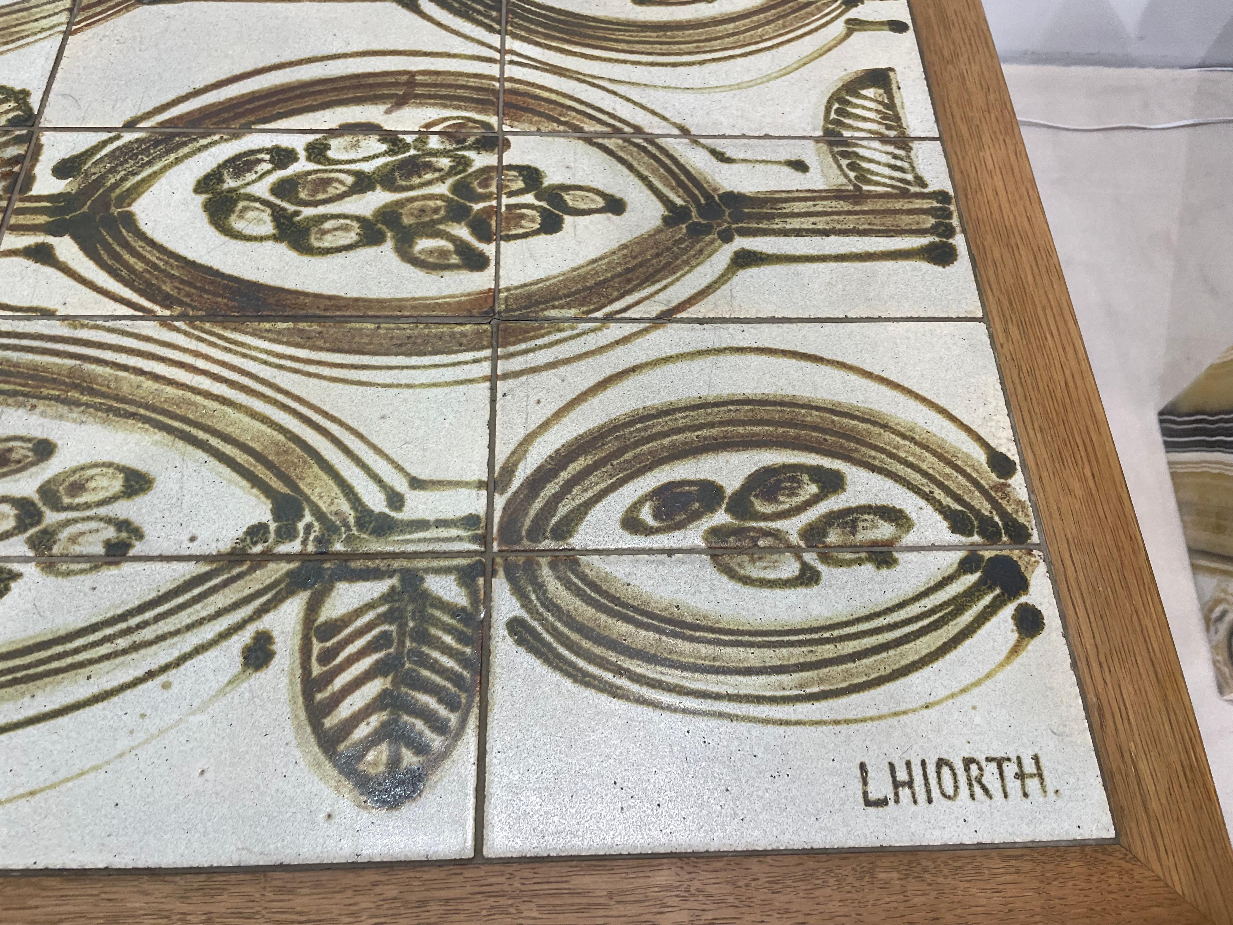 Danois Table basse danoise moderne L. Hiorth du milieu du XXe siècle en vente