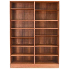 Mid-20th Century Danish Modern Teak Bookcase by Poul Hundevad