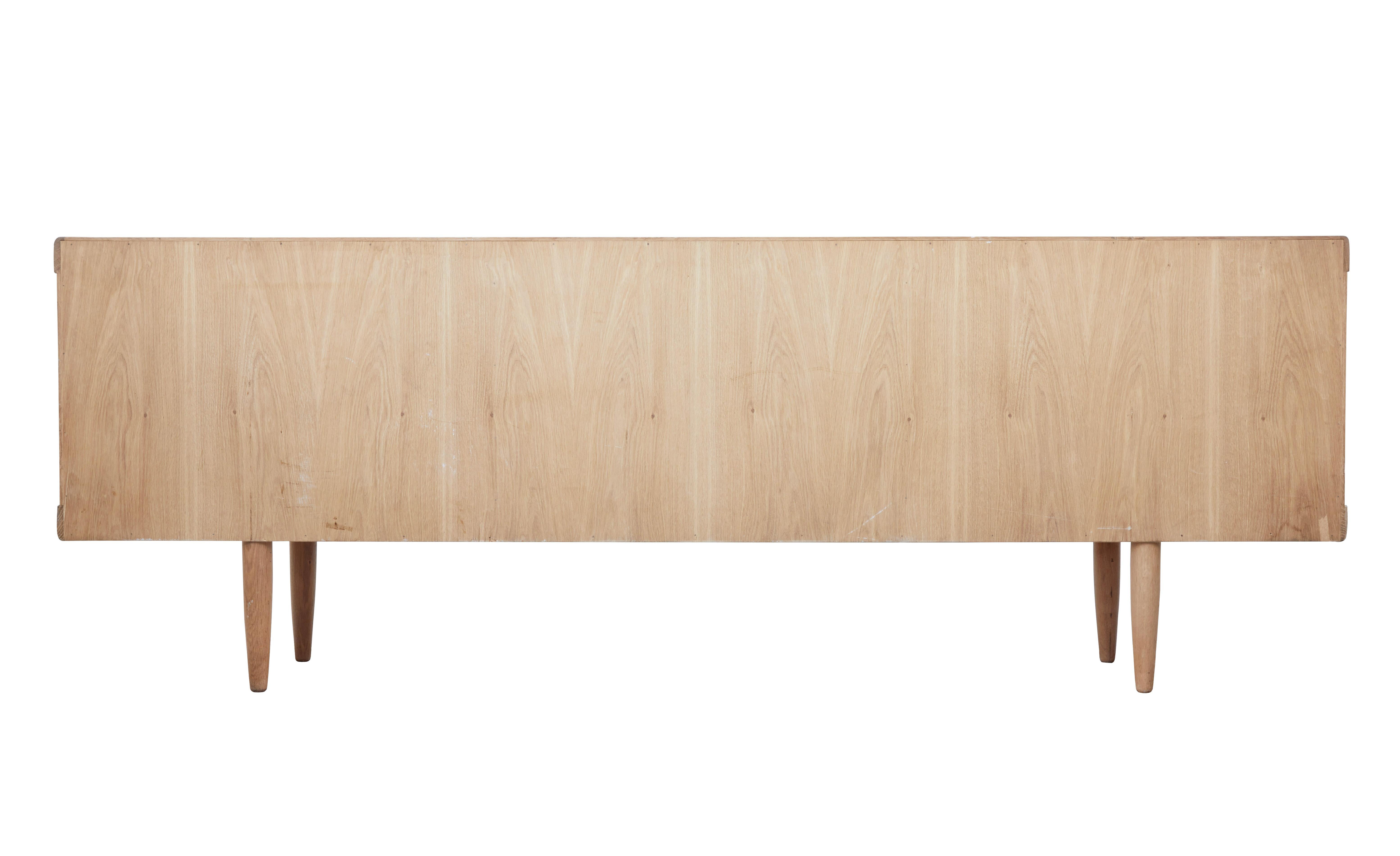 Mid-20th Century Danish Oak Sideboard by Henry W Klein for Bramin 1