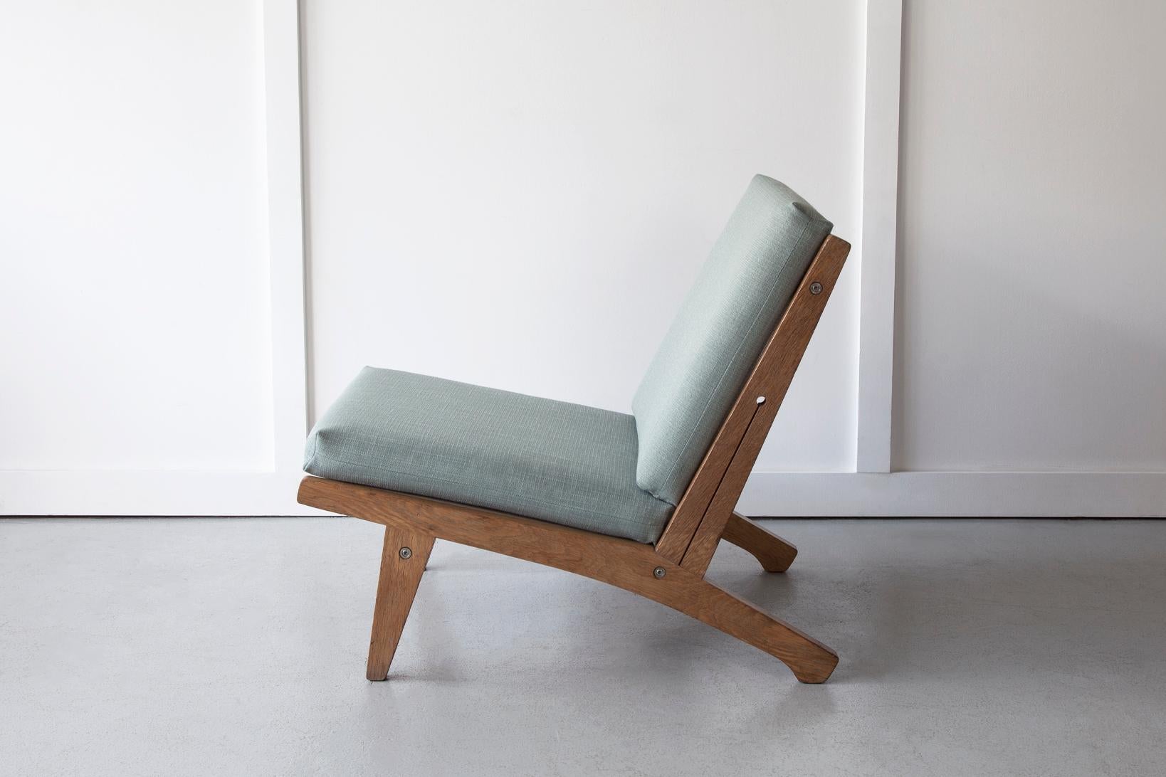 A Pair of Hans J. Wegner Easy Chairs, Model GE-370, Mid 20th Century, Danish  2