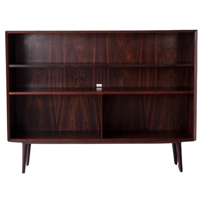 Mid 20th century, Danish Rosewood Bookcase For Sale