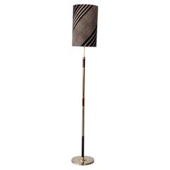Mid 20th Century, Danish Rosewood 
Brass Floor Lamp