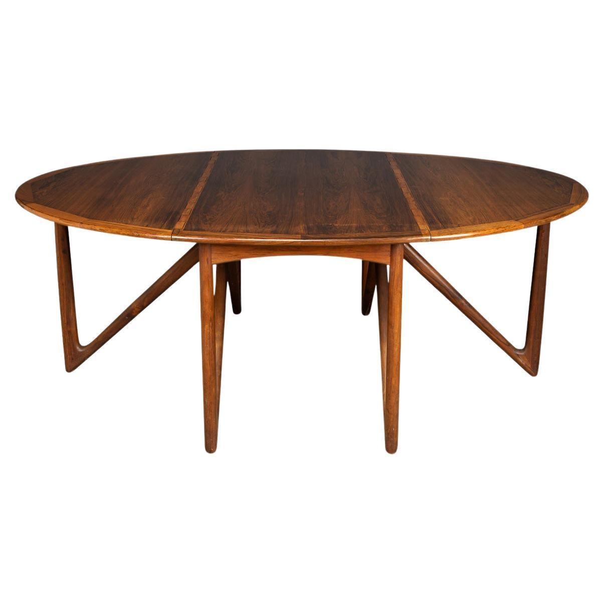 Mid-20th Century Danish Rosewood Dining Table, Jason Mobler, c.1960