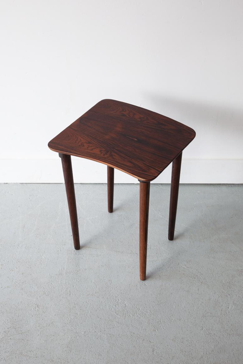 Mid-20th Century, Danish, Rosewood Nest of Side Tables 4