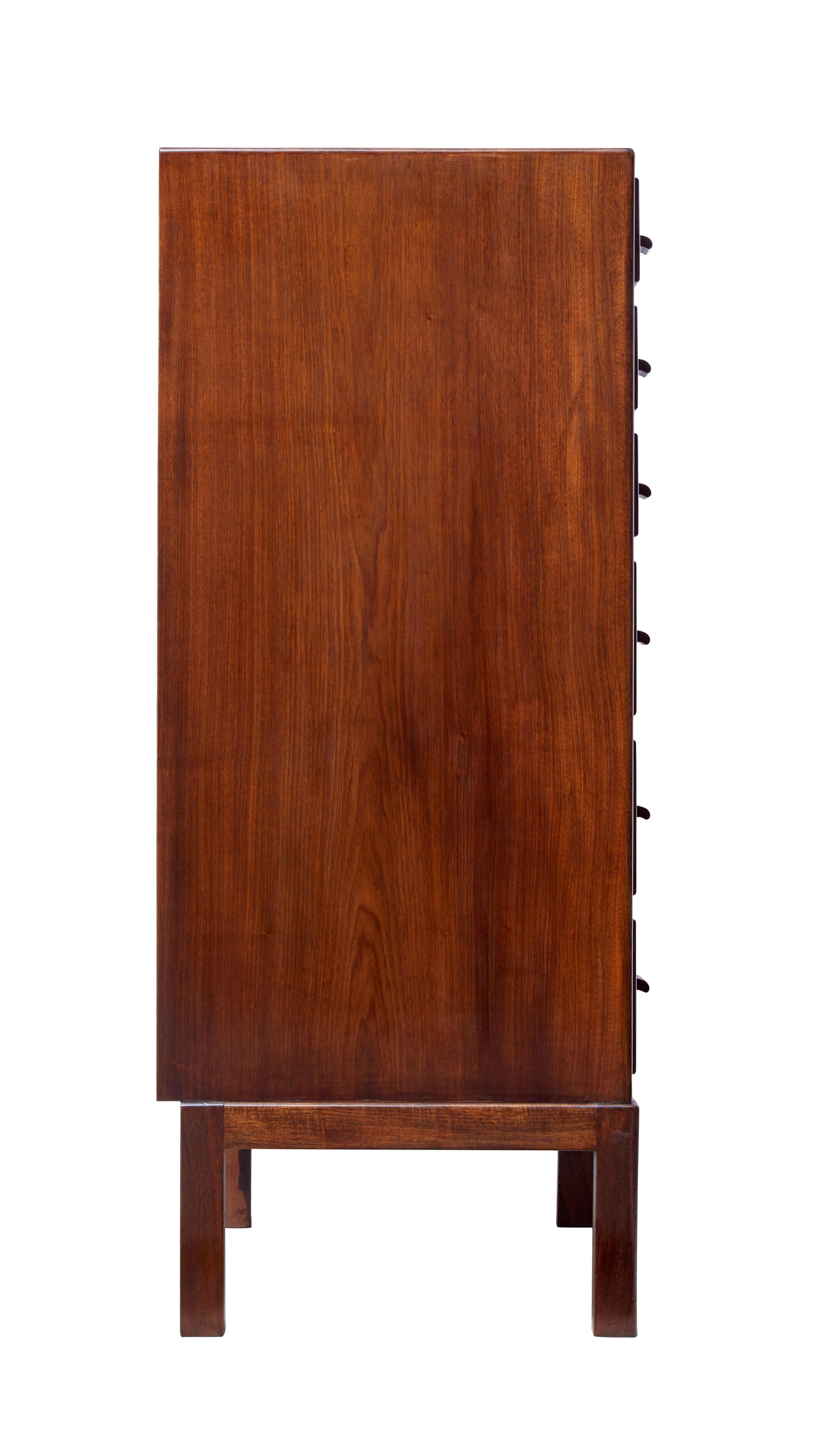 Woodwork Mid-20th Century Danish Teak Chest of Drawers