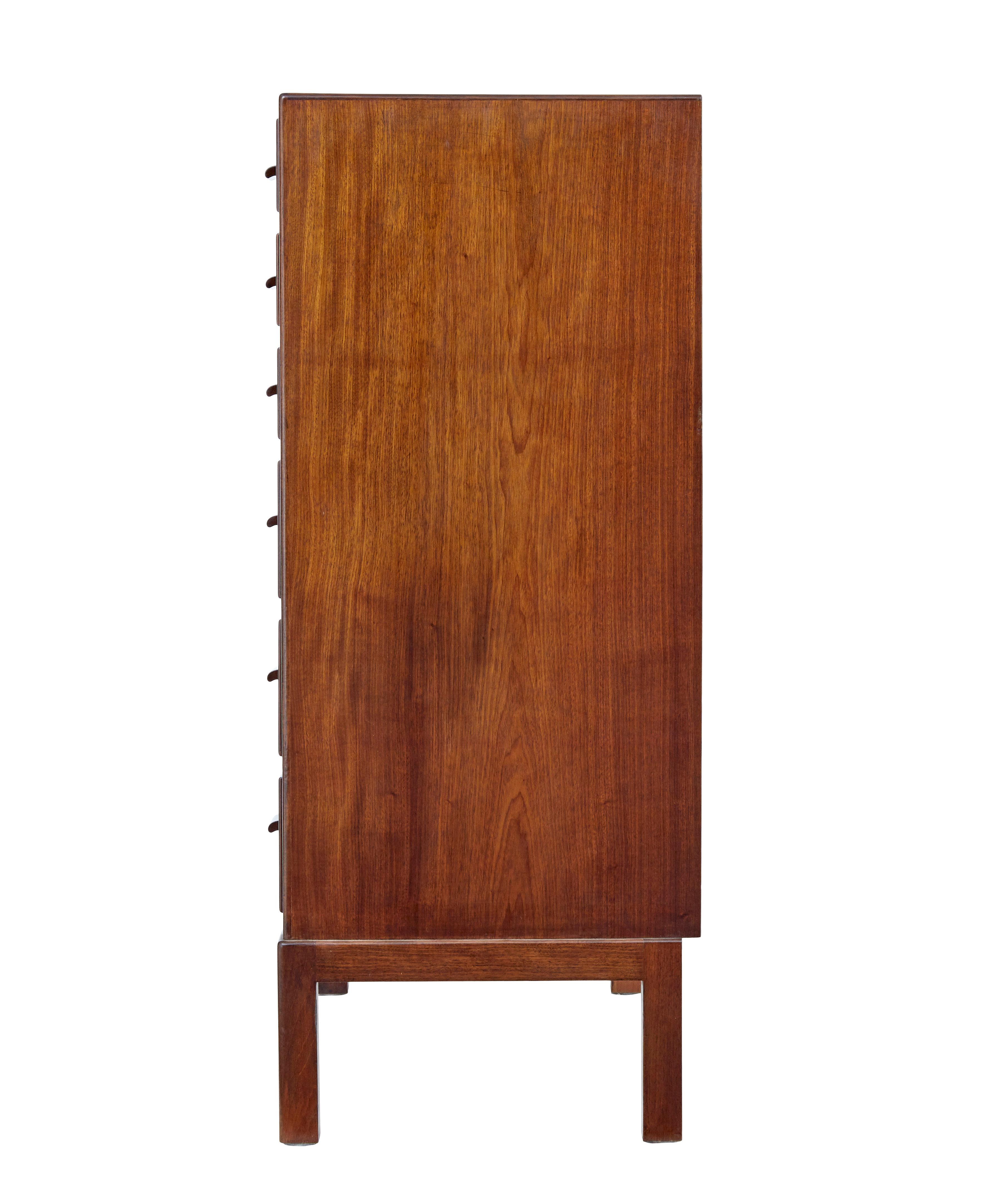 20th Century Mid 20th century Danish teak chest of drawers