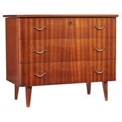 Mid-20th century Danish teak chest of drawers