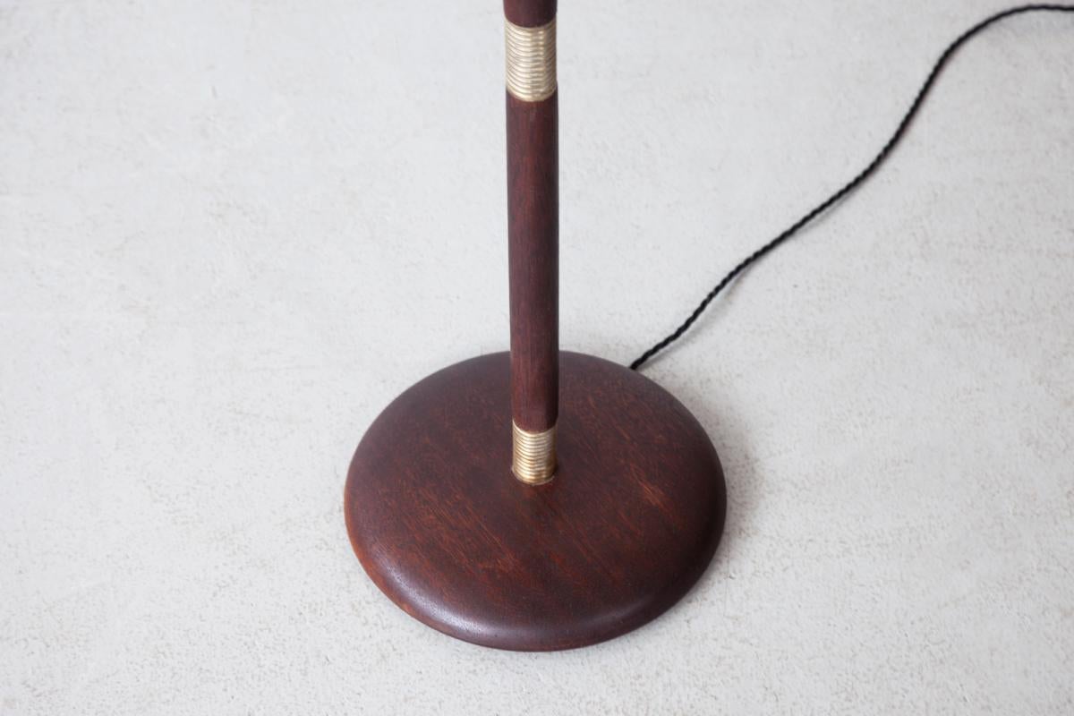 Mid 20th Century, Danish Teak Floor Lamp In Good Condition For Sale In Bristol, GB
