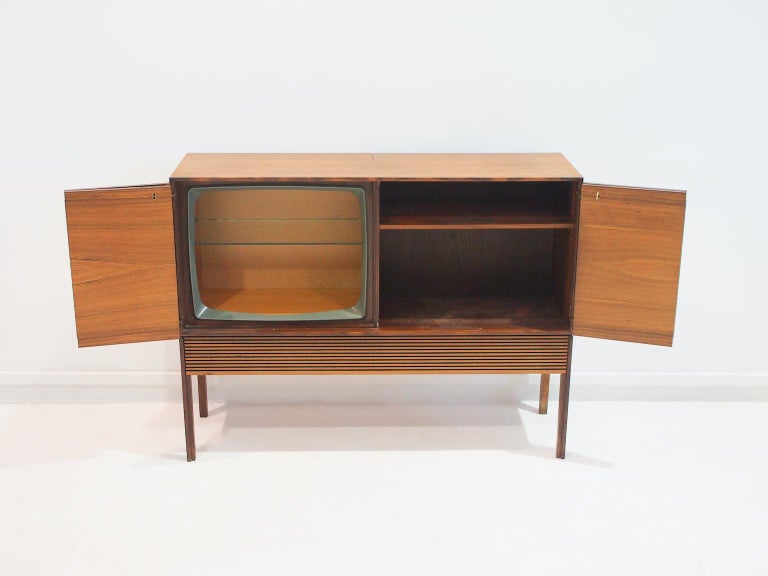 Mid20th Century Danish Wooden Tv For Sale at 1stDibs