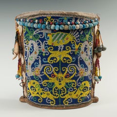 Mid-20th Century Dayak Tribal Baby Carrier, Kalimantan, Borneo