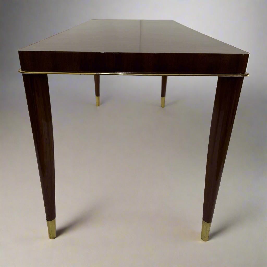 Bronze Table basse Art Déco De Coene Fréres du milieu du 20e siècle en vente