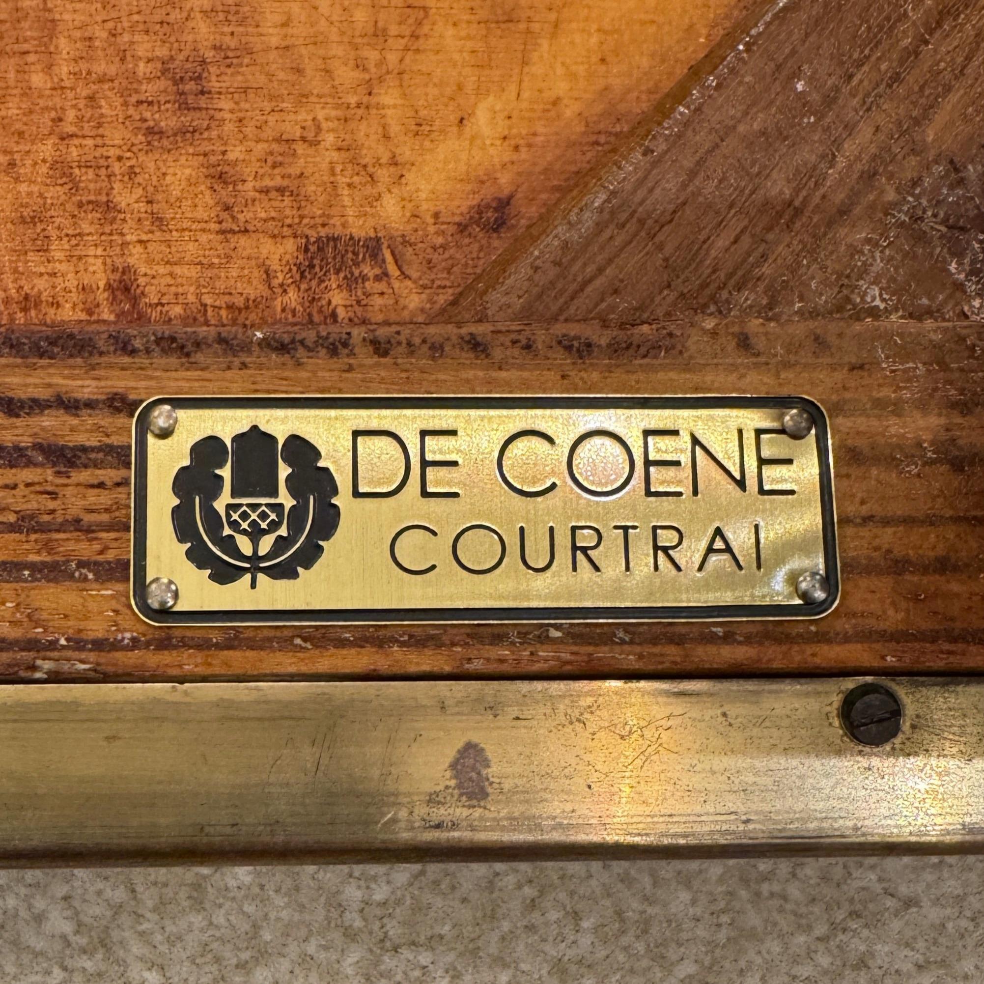 Table basse Art Déco De Coene Fréres du milieu du 20e siècle en vente 2