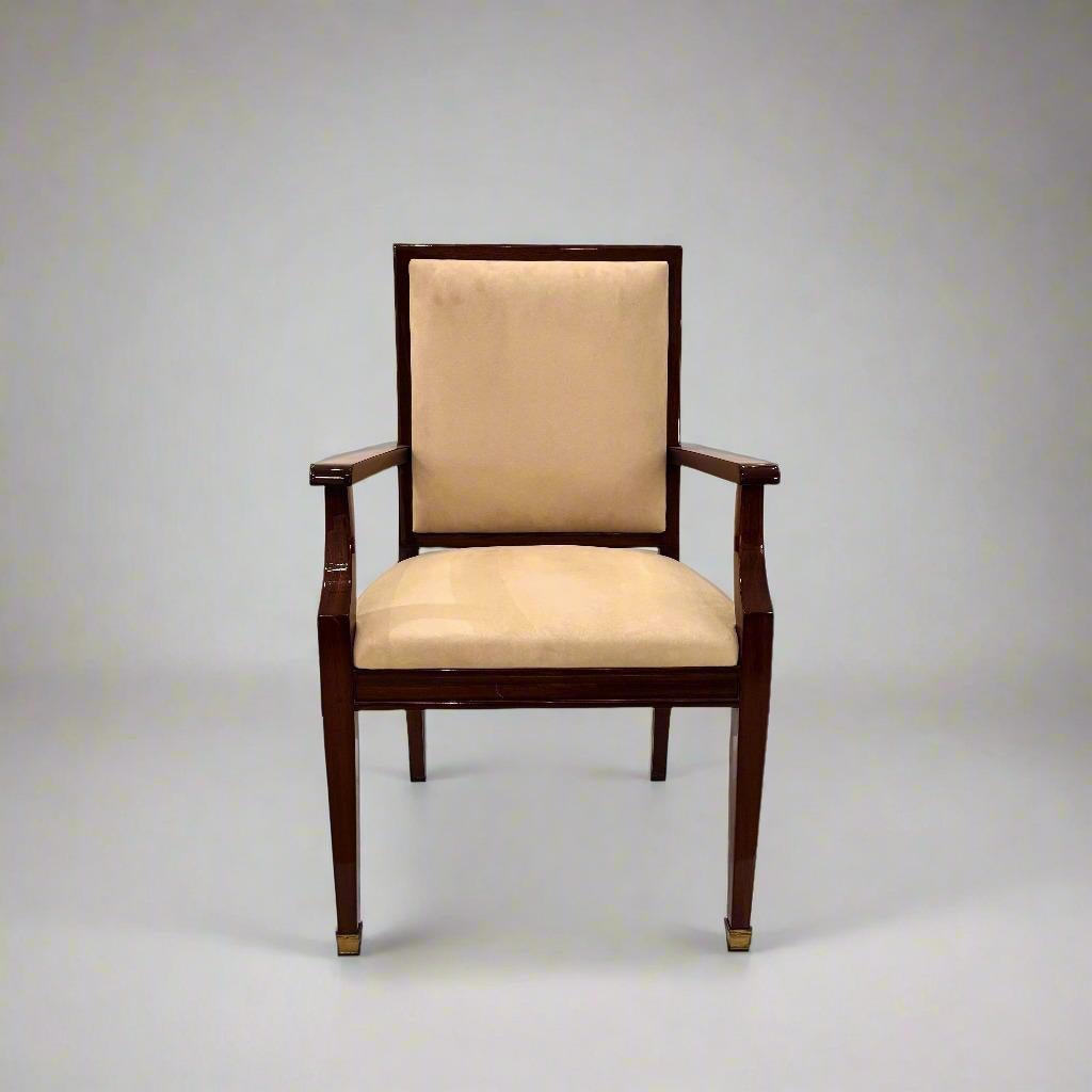 Bronze Fauteuil d'époque Art Déco De Coene Frères, milieu du 20e siècle, Belgique. en vente
