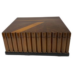 Retro Mid-20th Century Decorative Wooden Box