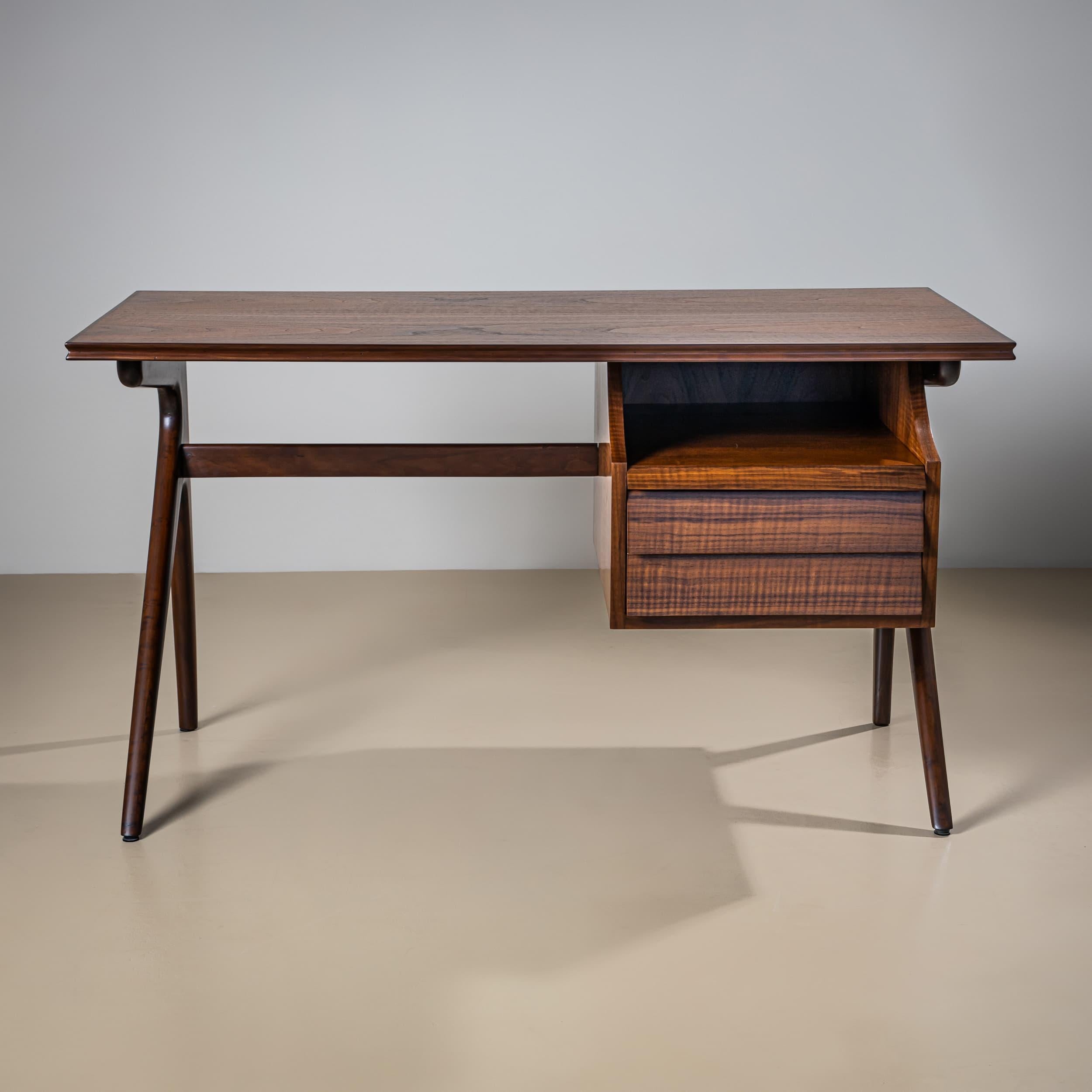 Italian Mid-20th Century Desk, Italy For Sale