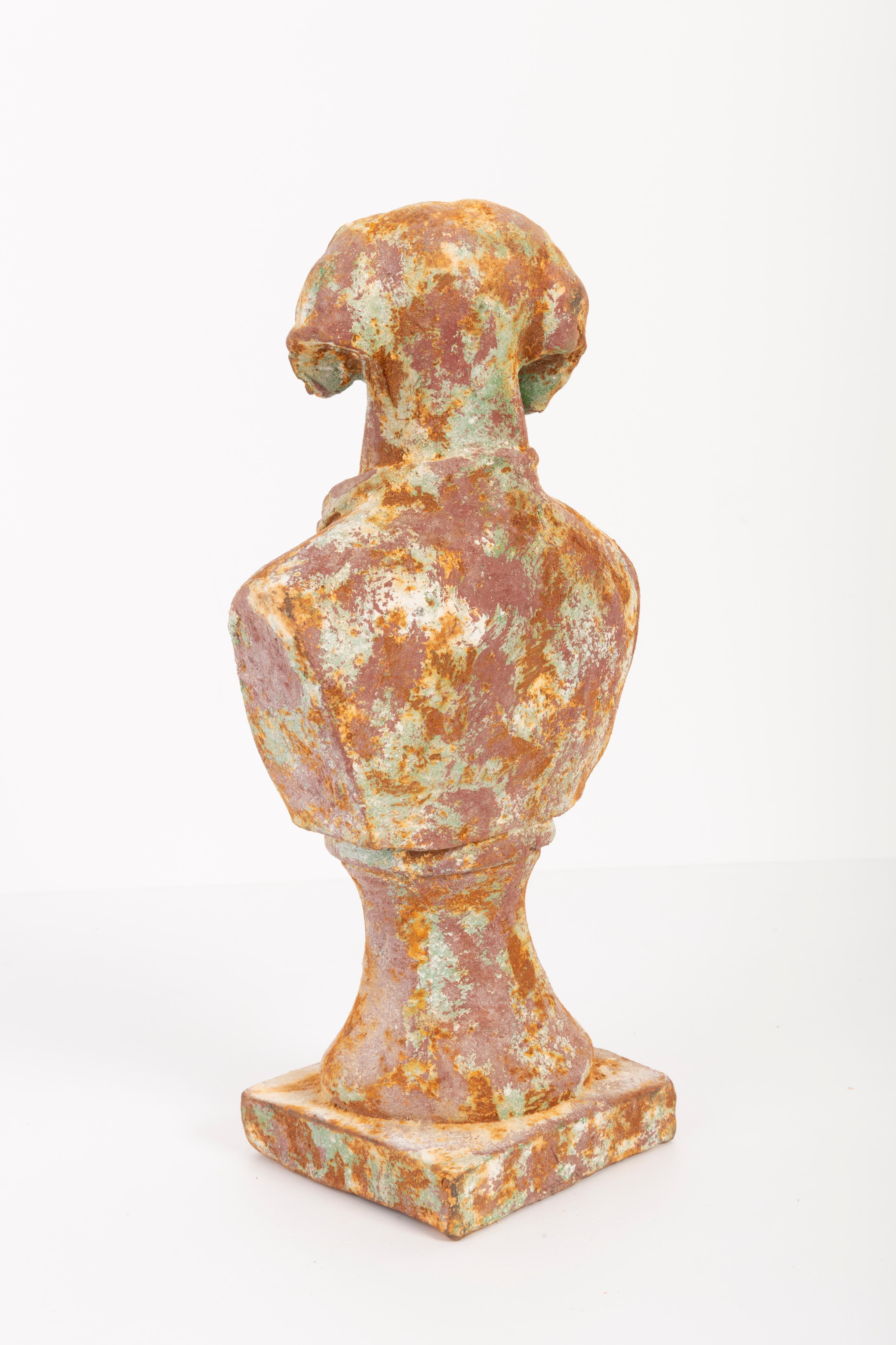 Mid-20th Century Dog Cast Iron Decorative Sculpture, Italy, 1950s 1