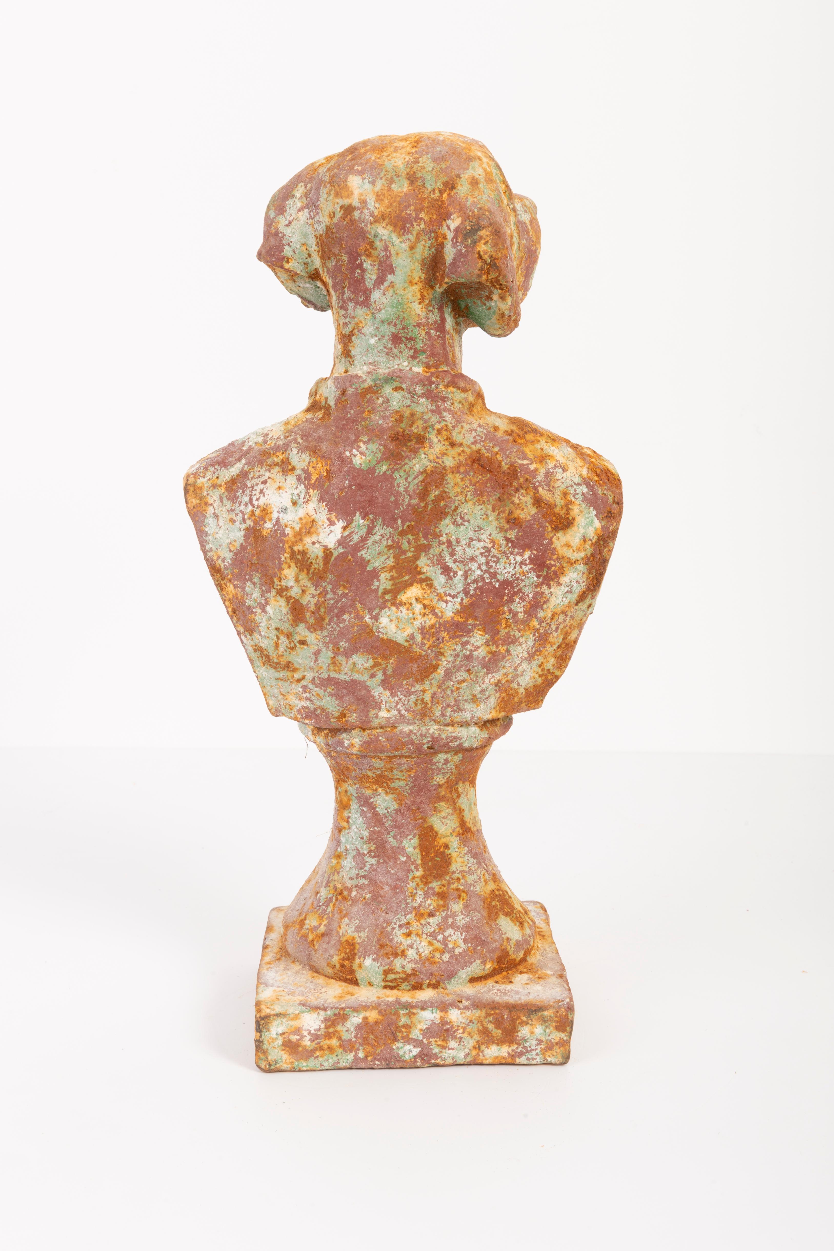 Mid20th Century Dog Cast Iron Decorative Sculpture, Italy, 1950s at