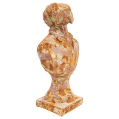 Mid-20th Century Dog Cast Iron Decorative Sculpture, Italy, 1950s