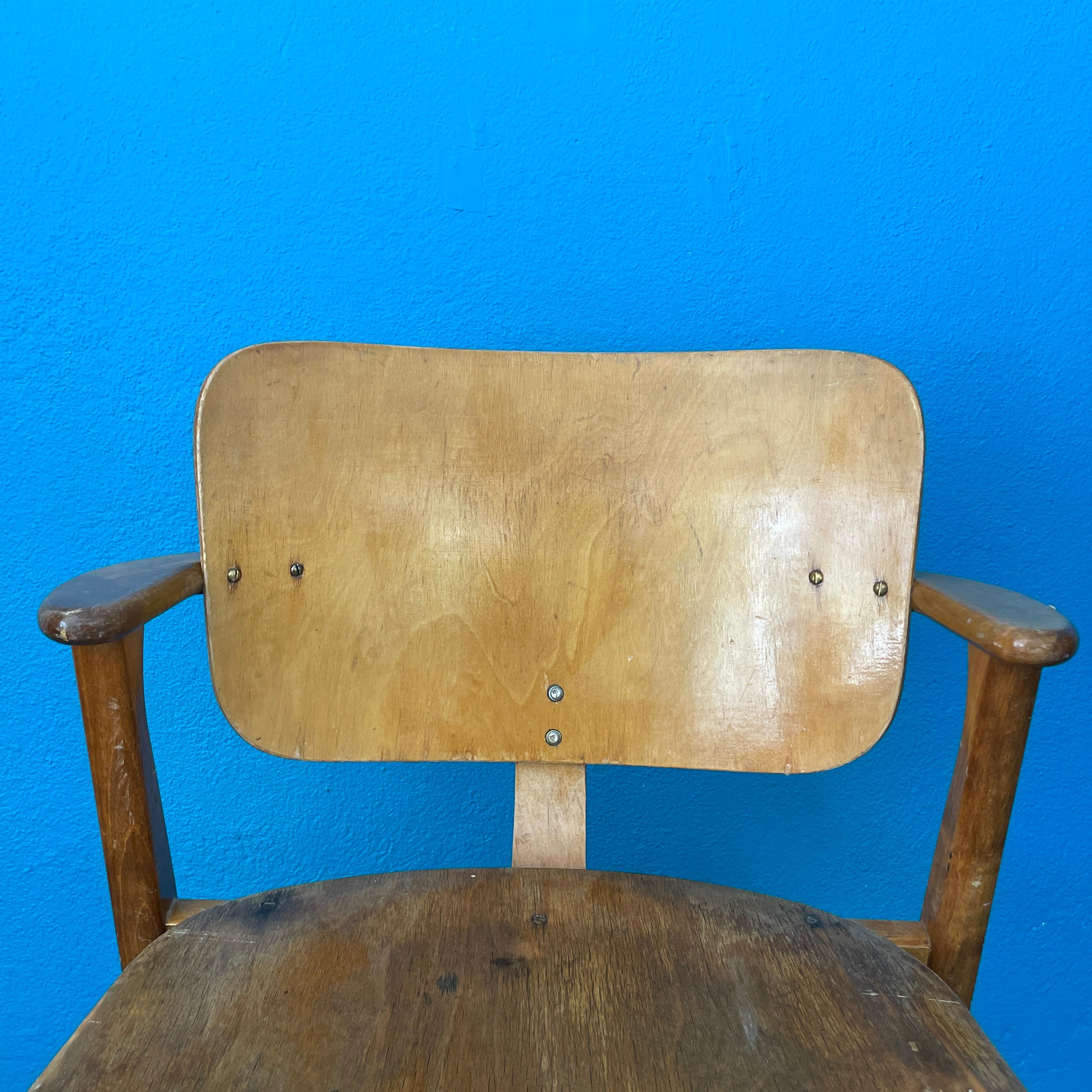 Mid 20th Century Domus Chair Designed By Ilmari Tapiovaara, Finland 6