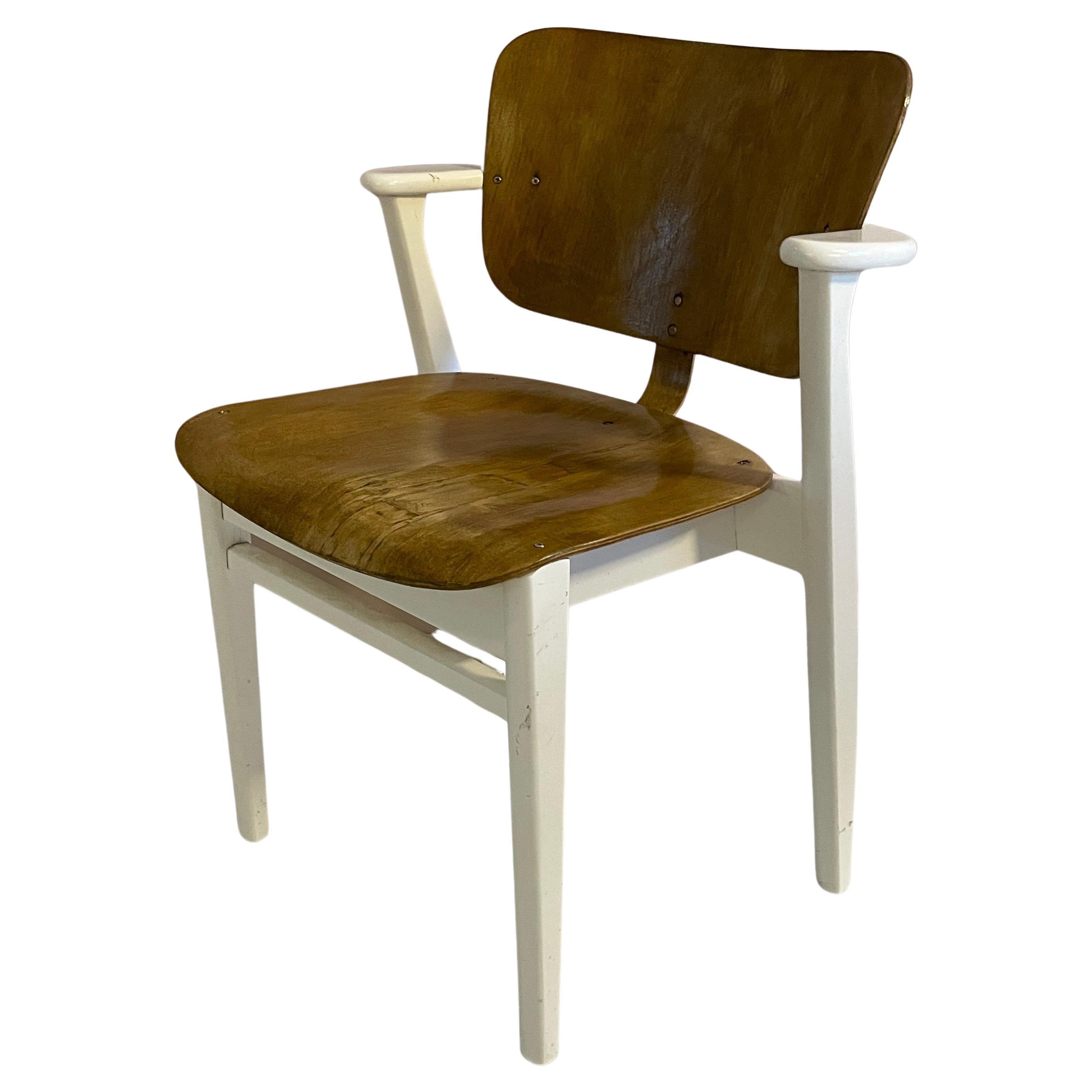 Mid 20th Century Domus Chair Designed By Ilmari Tapiovaara, Finland For Sale