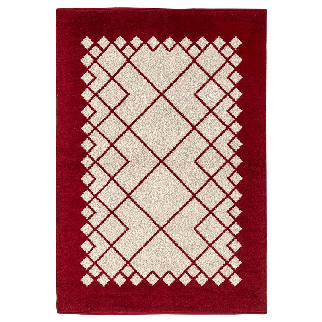 A Vintage Swedish Rug Double Sided at 1stDibs