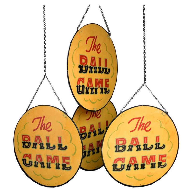 Mid-Century Modern Signs - 49 For Sale at 1stDibs | mid century signs ...