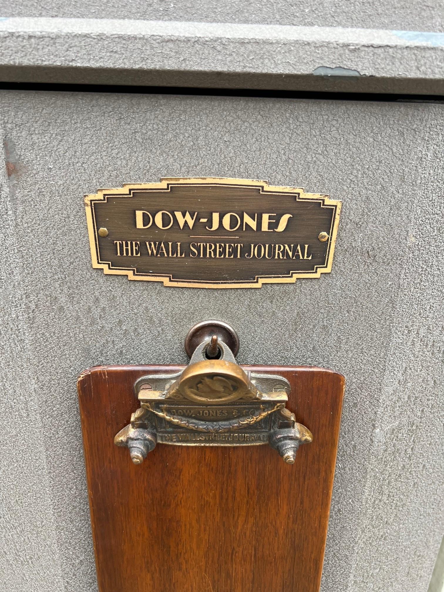 Mid-20th Century Dow Jones Wall Street Journal Broad Tape Ticker Tape Machine For Sale 6