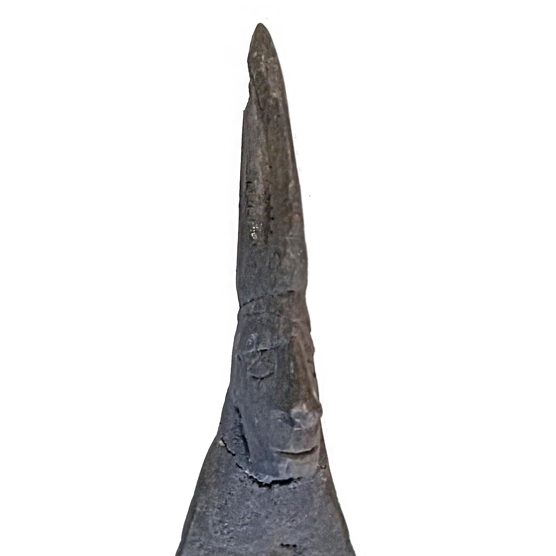 Sculpture modèle de canoë du milieu du 20e siècle, village d'Asmat, Papouasie-Nouvelle-Guinée en vente 5