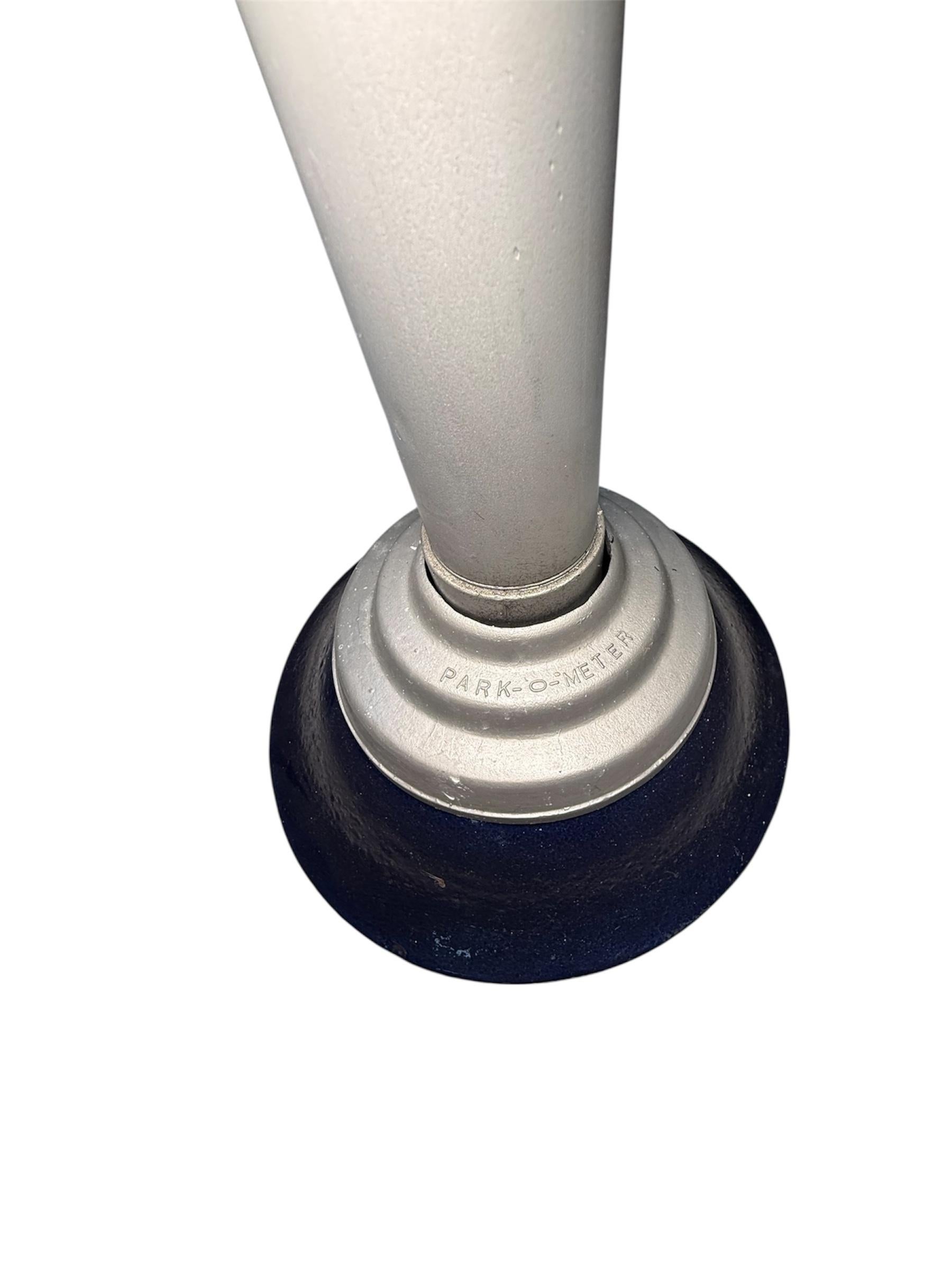 Métal Compteur de stationnement Duncan du milieu du 20e siècle en vente